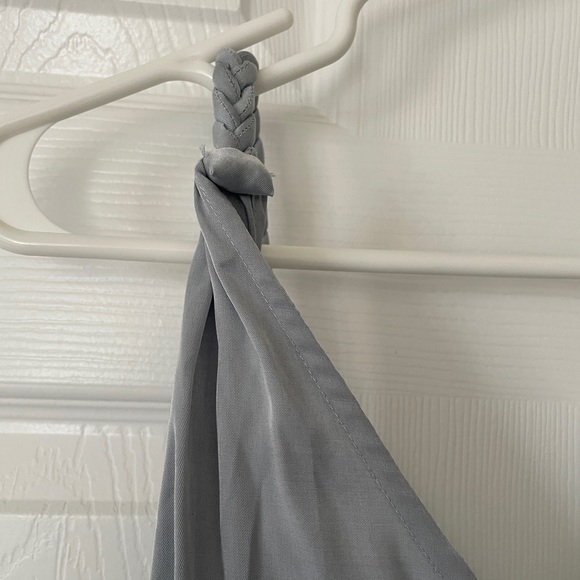 NAP Greek open back silky maxi dress - Picture 4 of 9